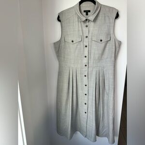 J Crew Size 16 Sleeveless Dress